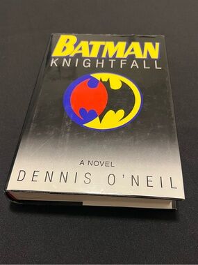 Batman Knightfall A Novel Dennis O'Neil Hardcover DJ Bantam Books 1994